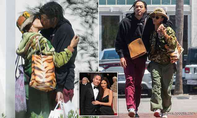 PICTURE EXC: Thandiwe Newton, 49, packs on the PDA with musician Lonr, 25, in Malibu - Daily Mail