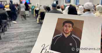 Hundreds attend funeral of Edmonton teen killed in violent assault outside his school