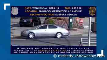 Norfolk police release photo of vehicle suspected in deadly hit-and-run on Monticello Ave.