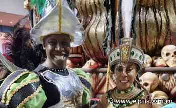El caleño Camilo Zamora desfiló, en posición de destaque, en Carnaval de Río de Janeiro - El País Cali