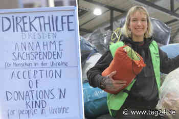 Liebe Dresdner, jetzt nicht nachlassen! Direkthilfe braucht weiter Ukraine-Spenden - TAG24