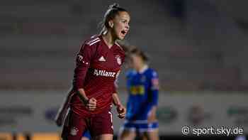 Frauenfußball News: Die FCB-Frauen gewinnen gegen Schlusslicht Jena - Sky Sport