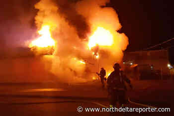 VIDEO: Eyewitness saw men fleeing suspicious Aldergrove fire – North Delta Reporter - North Delta Reporter