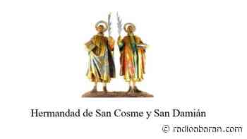 La Hermandad de San Cosme y San Damián celebrará este jueves una Asamblea Ordinaria para la convocatoria de elecciones - Noticias y actualidad de Abarán - Radio Abarán