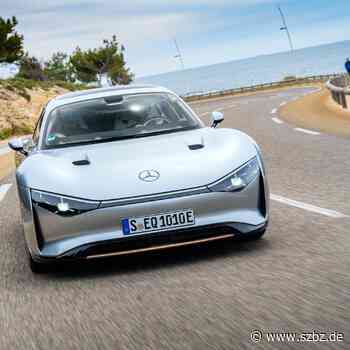 Von Sindelfingen ans Mittelmeer: Mercedes EQXX besteht 1000-Kilometer-Test - Sindelfinger Zeitung / Böblinger Zeitung