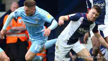 West Bromwich Albion 0-0 Coventry City - Midlands derby ends goalless at The Hawthorns