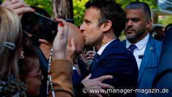 Wahlen in Frankreich: "Deutsche Industrie erleichtert" über Macrons Wahlsieg