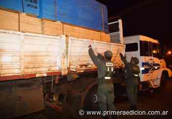 Cayó en Buenos Aires un camión que salió de Misiones repleto de marihuana - Primera Edición el Diario de Misiones