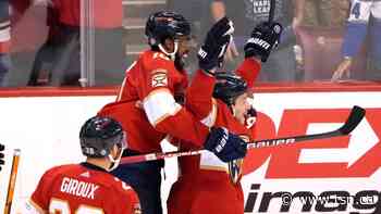 Montour scores OT winner as Panthers win 13th straight; beat Leafs - TSN