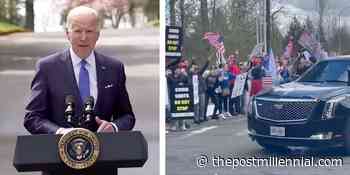 BREAKING: Biden greeted with 'Let's Go Brandon' chants at Seattle college - The Post Millennial