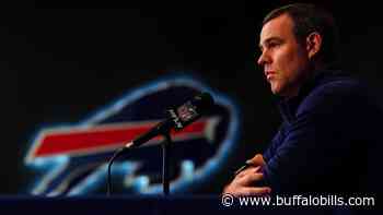 How Brandon Beane and Sean McDermott have been preparing for this year's draft - BuffaloBills.com