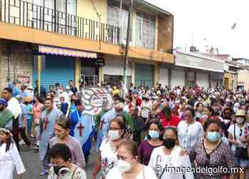 Más de cinco mil personas en viacrucis de Misantla - Imagen del Golfo