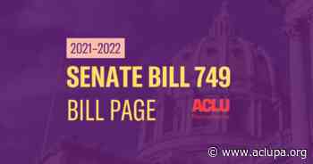 SB 749 | Weakening Medical Marijuana Act protections for workers - ACLU Pennsylvania