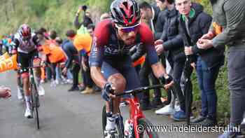 Martínez had mechanische pech bij aanval Evenepoel, Teuns en BORA balen ook van resultaat - In de Leiderstrui