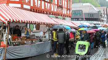 Markt in Schiltach - Kunsthandwerk aus dem Schwarzwald - Schwarzwälder Bote