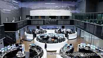 Börse: Dax rutscht unter 14.000-Punkte-Marke