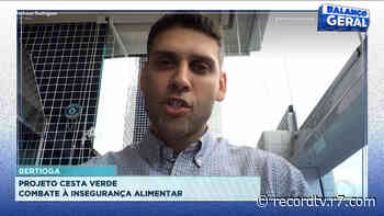 Projeto cesta verde em Bertioga - R7