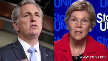 'Liar and a traitor': Sen. Warren calls out Kevin McCarthy