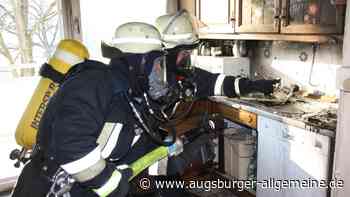 Feuer in der Küche: Nachbar rettet schlafenden Mann