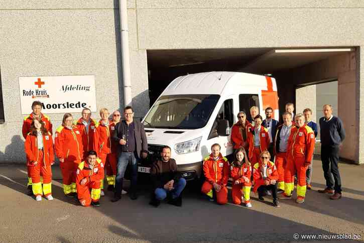 Rode Kruis beschikt over nieuwe materiaalwagen