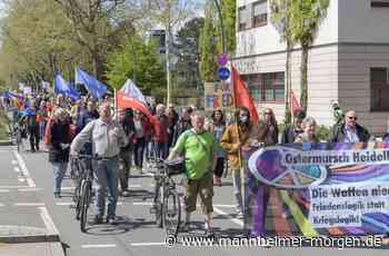 300 Personen bei Ostermarsch in Heidelberg - Heidelberg - Nachrichten und Informationen - Mannheimer Morgen