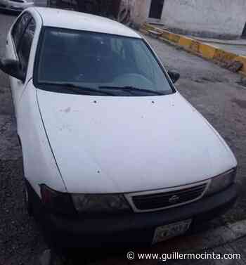 Por estar mal estacionado en Tulipanes (Cuernavaca), Mando Coordinado asegura Sentra robado - Noticias de Morelos - La Crónica de Morelos