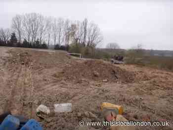 Pictures of waste on ex-Billericay boss Glenn Tamplin's land