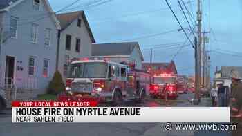 Residents, pets safely evacuated from Myrtle Avenue house fire