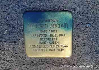 Imbrattata con la svastica “la pietra d'inciampo” di Gallarate - varesenews.it