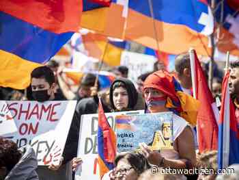 Ottawa protests commemorate victims of Armenian genocide, try to prevent another