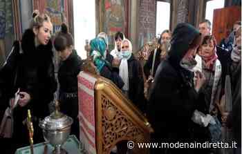 Modena, la messa per la Pasqua ortodossa. VIDEO - modenaindiretta.it