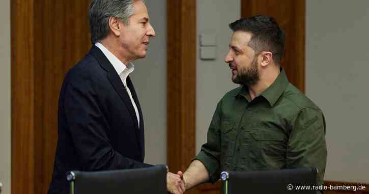 US-Minister kündigen in Kiew weitere Militärhilfen an