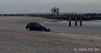 Dronken dertiger rijdt zich vast op strand | Koksijde | hln.be - Het Laatste Nieuws