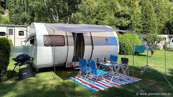 Here’s a Pod-Like Camper That Triples in Size in Just 60 Seconds