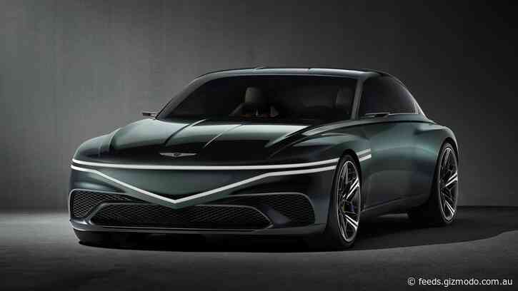 The Genesis X Speedium Coupe Is a Gorgeous Electric Future