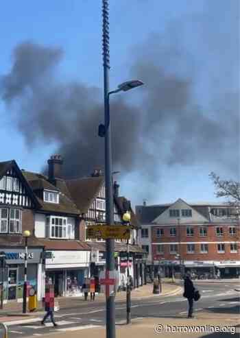 Emergency services rush to Pinner to tackle fire - Harrow Online