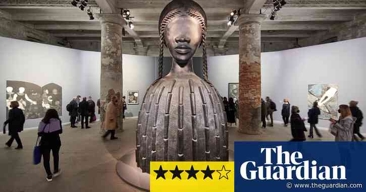 Cyborgs, sirens and a singing murderer: the thrilling, oligarch-free Venice Biennale – review