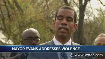 Mayor Evans addresses violence after murder on West Main