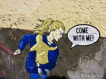 In Polonia l'opera della street artist Laika sui rifugiati - Primopiano - Agenzia ANSA