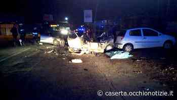 Capua, scontro tra tre auto: feriti due giovani - L'Occhio di Caserta