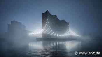 „Breaking Waves": Hamburg feiert die Elbphilharmonie mit einem Drohnen-Spektakel aus Licht | shz.de - shz.de