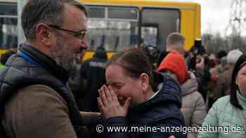 Ukraine-Krieg: Angriff von Russland vertreibt Tausende – Kiew meldet steigende Zahlen