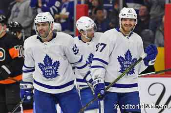 Toronto Maple Leafs Get Closer to Avoiding Wild Card - Editor in Leaf