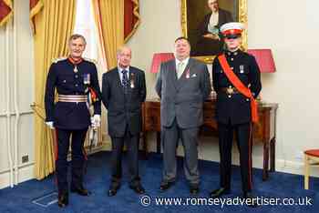 Romsey man receives British Empire Medal Civil Division - Romsey Advertiser