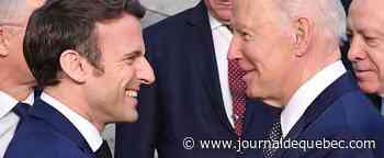 Macron s'entretient avec Biden après sa réélection