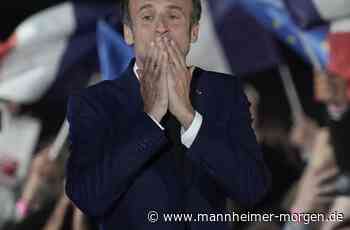 Mannheim zeigt sich nach dem Sieg von Emmanuel Macron erleichtert - Mannheim - Nachrichten und Informationen - Mannheimer Morgen