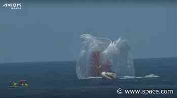 Private Ax-1 astronauts return to Earth, ending historic SpaceX mission