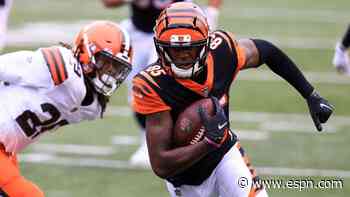 Bengals WR Higgins to miss months for shoulder