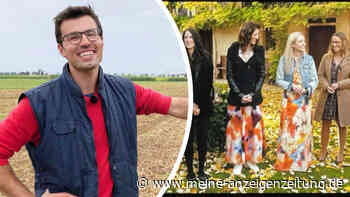 „Keine Angst vor Frauen“ Justin lädt bei „Bauer sucht Frau International“ gleich fünf Hofdamen ein