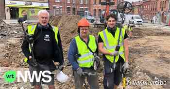 Vrijwilligers helpen archeologen bij opgravingen in Wervik: "Samenwerking loopt perfect" - VRT NWS